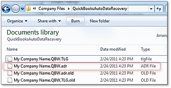 Auto data recovery 3- Screenshot