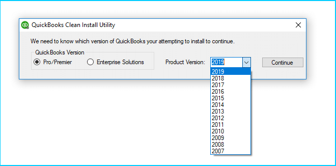Clean Install Utility - Screenshot