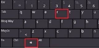 Windows + R Keys - Screenshot