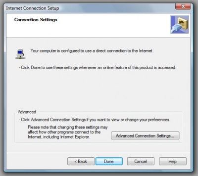 Internet connection setup 2-screenshot