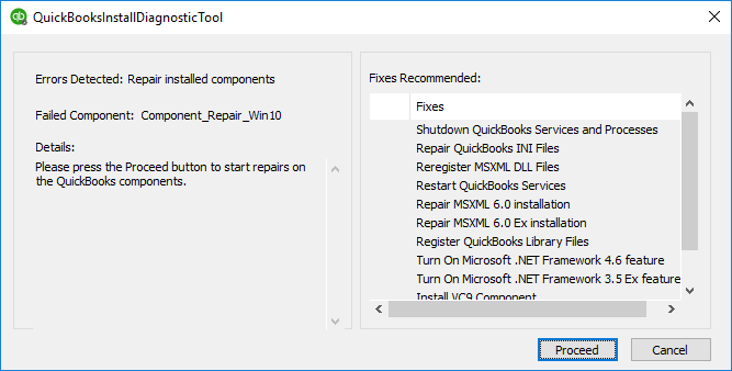 QuickBooks Install Diagnostic Tool -Screenshot Image