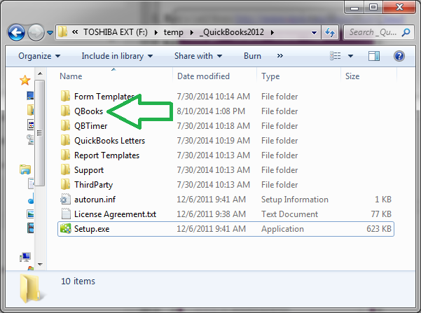 new folder company file- screenshot