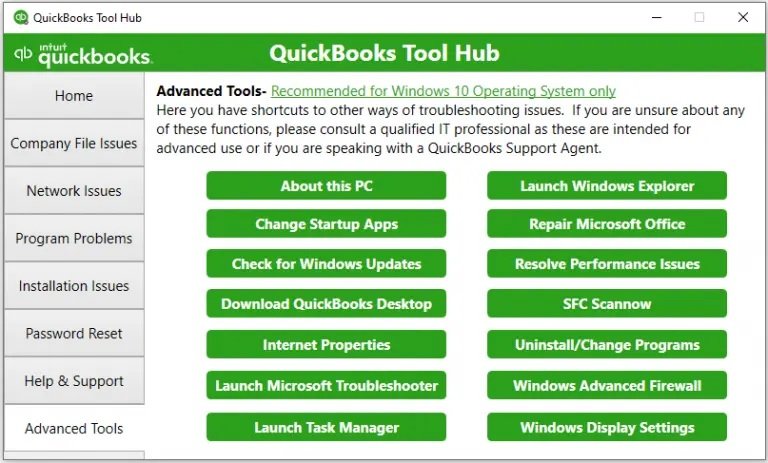 Advanced tools-screenshot