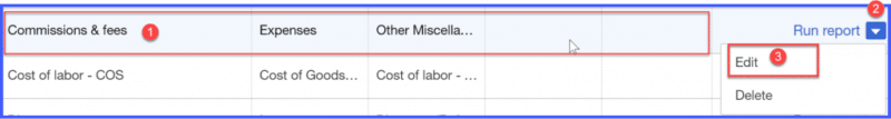 QuickBooks edit account - Screenshot Image