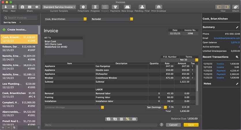 Dark mode - Screenshot