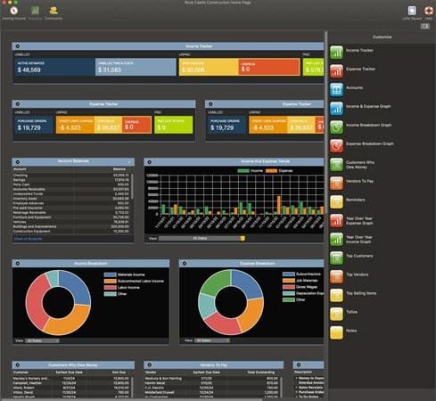Enhanced company snapshot - Screenshot