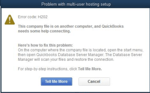 error H202 if you use windows Server 2012 essentials r2 (Screenshot)