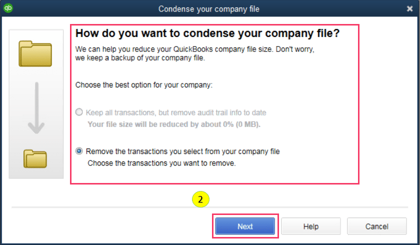 Spot for non-condensable transactions - Screenshot 2