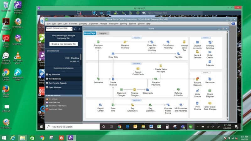 QuickBooks Remote Access - Screenshot Image