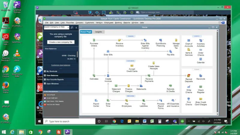 QuickBooks Remote Access - Screenshot Image