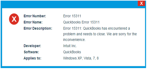 How to Resolve QuickBooks Update Error 15311 - Featured Image