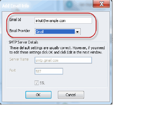Setting up regular web mail - Screenshot