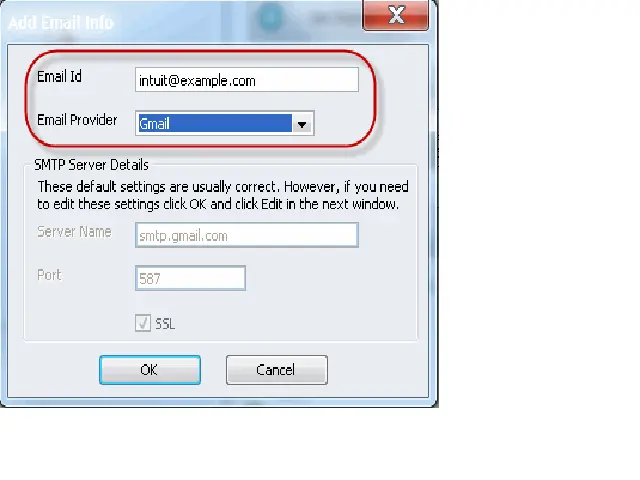 Setting up regular web mail - Screenshot