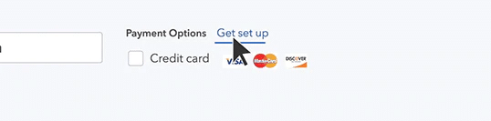 Set Up Online Payments - Screenshot