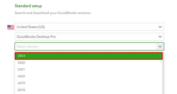 Select latest version - Image