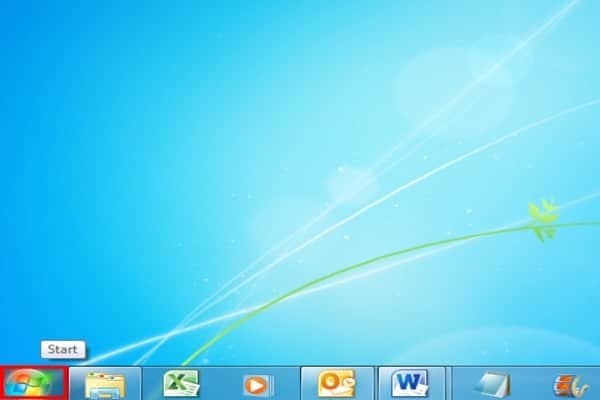 Windows start menu-screenshot