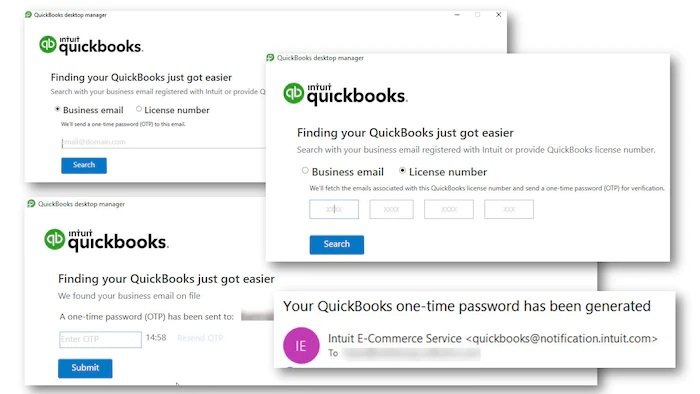 QuickBooks Desktop Manager option - Screenshot Image 1