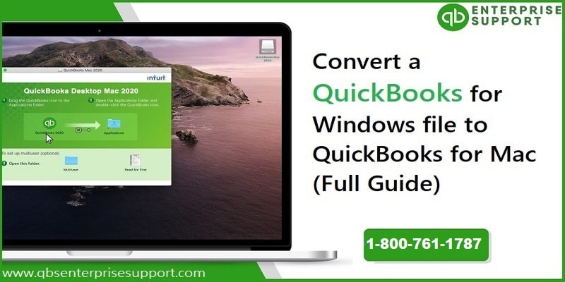 How to Convert a QuickBooks for Windows File to QuickBooks for Mac?
