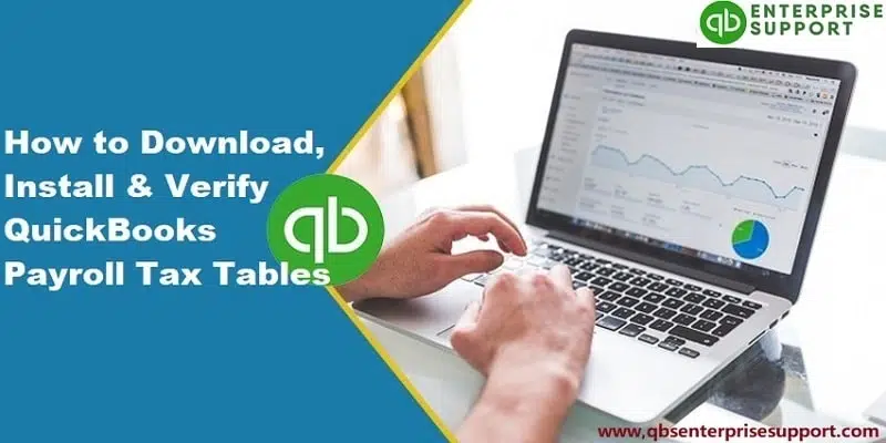 Download Install and Verify QuickBooks Payroll Tax Tables - Featured Images