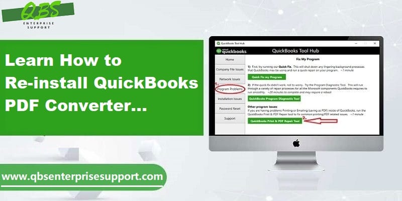 QuickBooks PDF Converter – How to Install, Delete or Reinstall It?