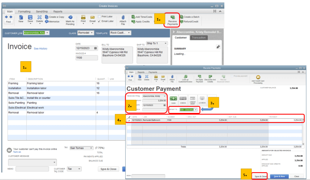 Remove Duplicate Transactions in QuickBooks - Screenshot Image