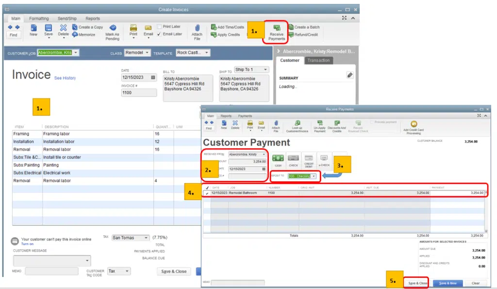 Remove Duplicate Transactions in QuickBooks - Screenshot Image