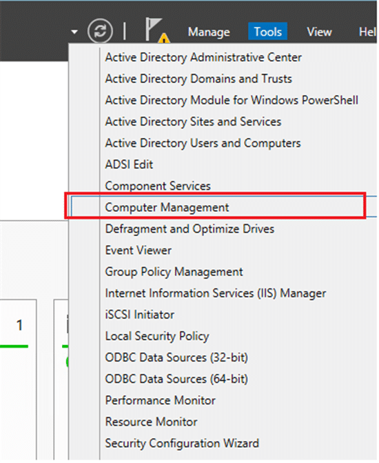 Computer Management - Screenshot Image