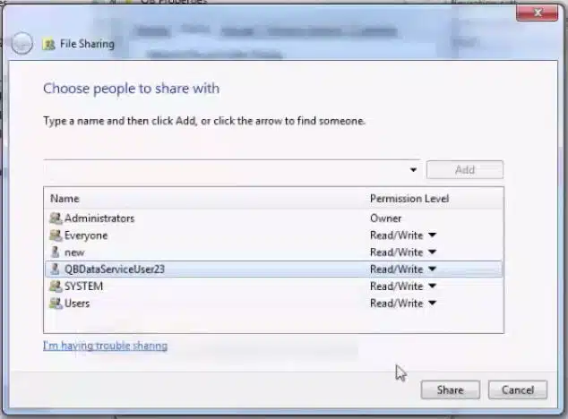 Allow the permissions - Screenshot Image