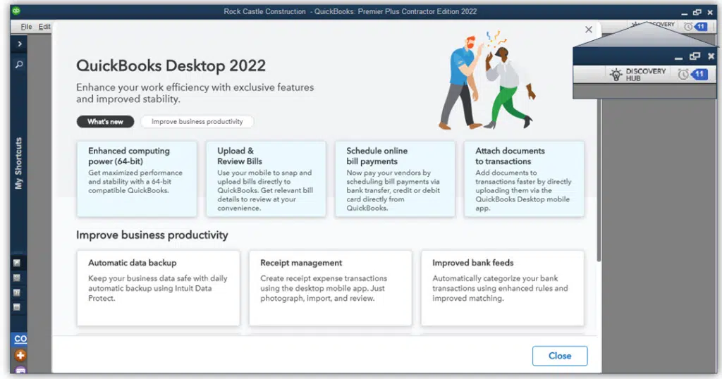 Discovery hub - Screenshot Image