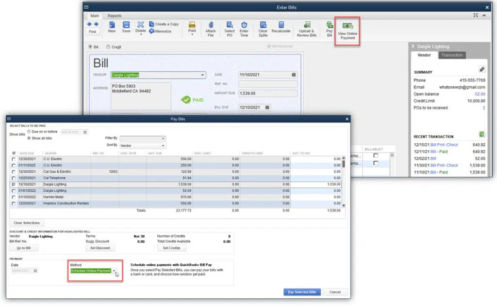 Pay bills with Melio - Screenshot Image