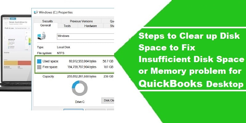 How to Clear Up Disk Space for QuickBooks Desktop?