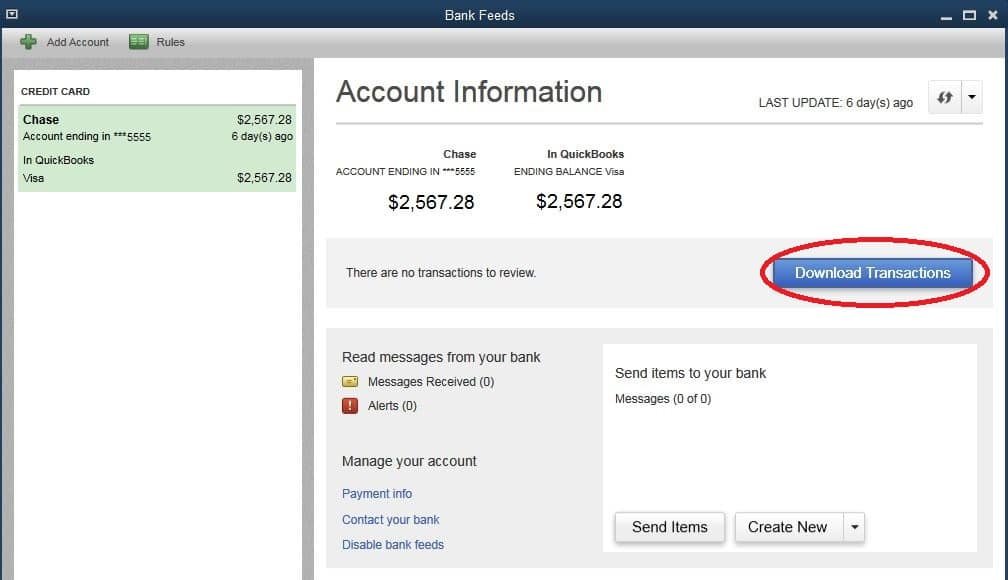 Download transactions - Image