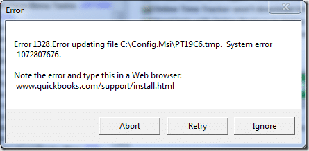 Learn how to troubleshoot QuickBooks update error 1328 - Image