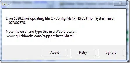 Learn how to troubleshoot QuickBooks update error 1328 - Image