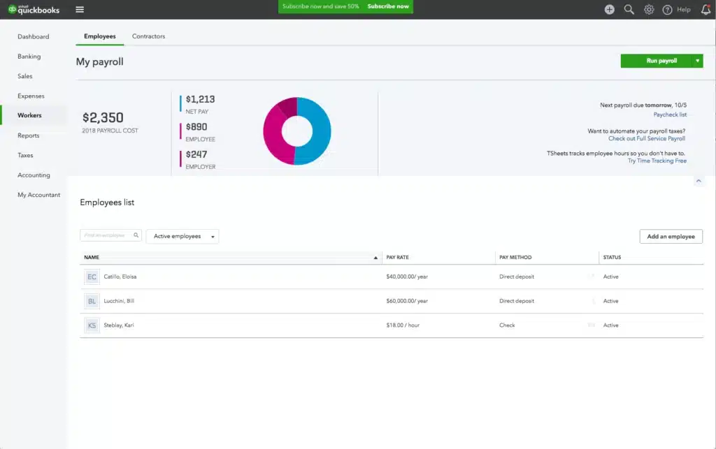 QuickBooks Payroll - Image