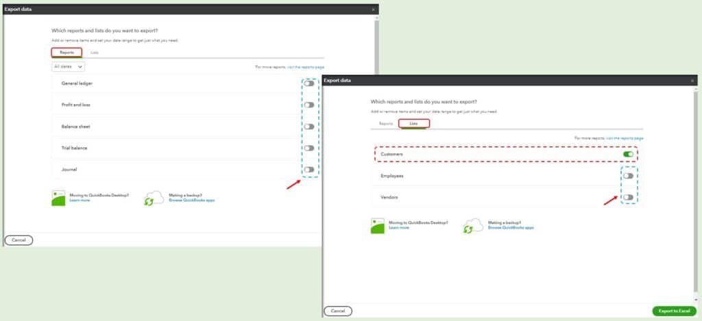 Export to excel - Image 1