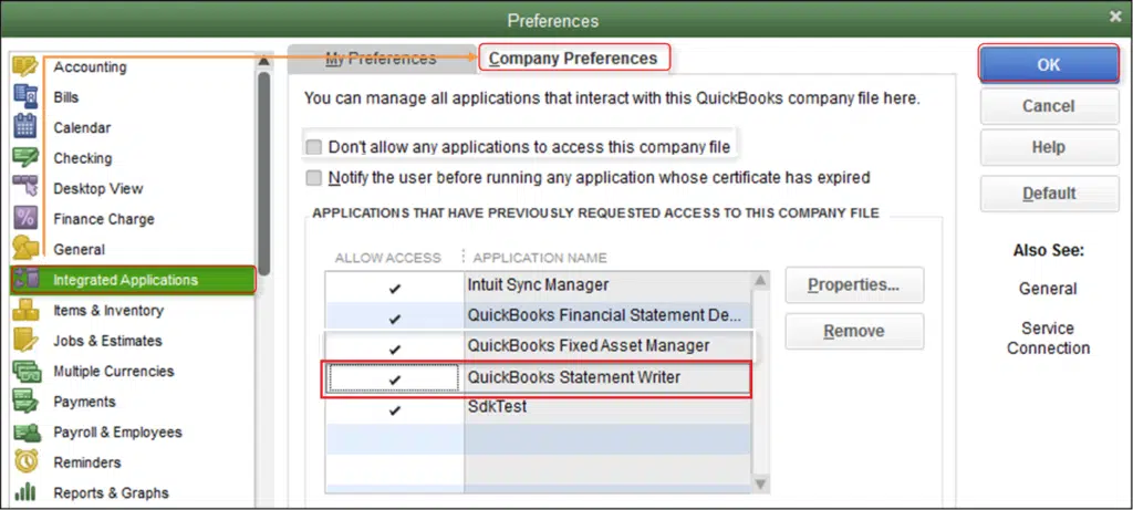 Integrated application - Image