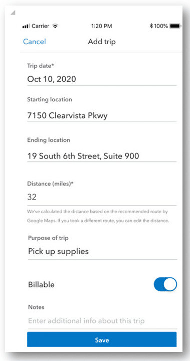 New Mileage tracker - Image
