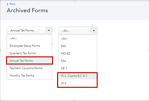 Archived Forms - Image