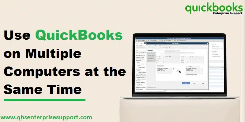 How to Allow QuickBooks Sharing on Multiple Computers - Featuring Image