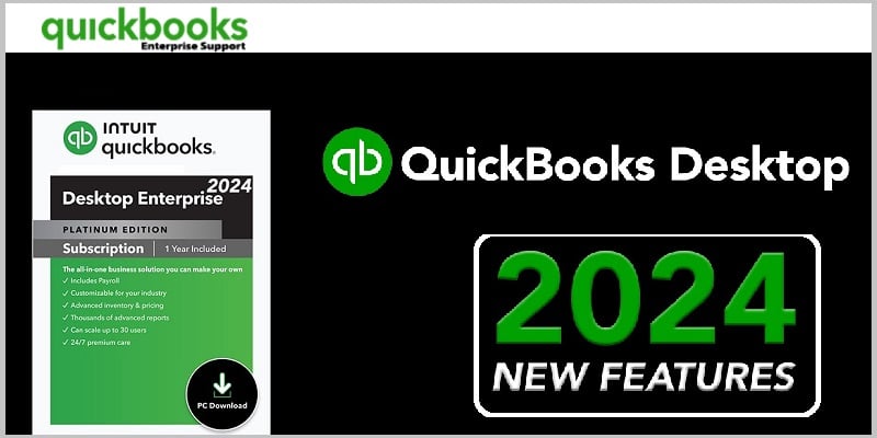 What's New Features and System Requirements QuickBooks Desktop 2024 - Featured Image