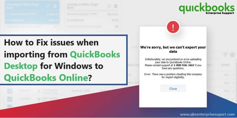 Issues when Importing from QuickBooks Desktop to QuickBooks Online - Featured Image