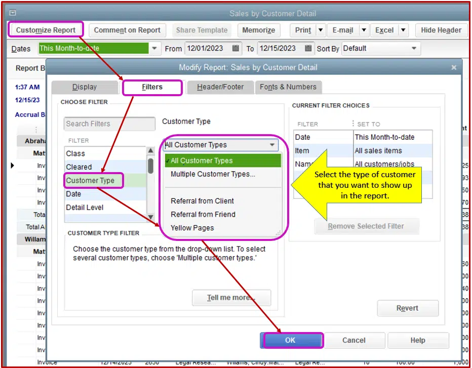 Easy to read Customer Reports - Image