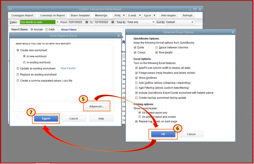 Select advanced option - Featured Image