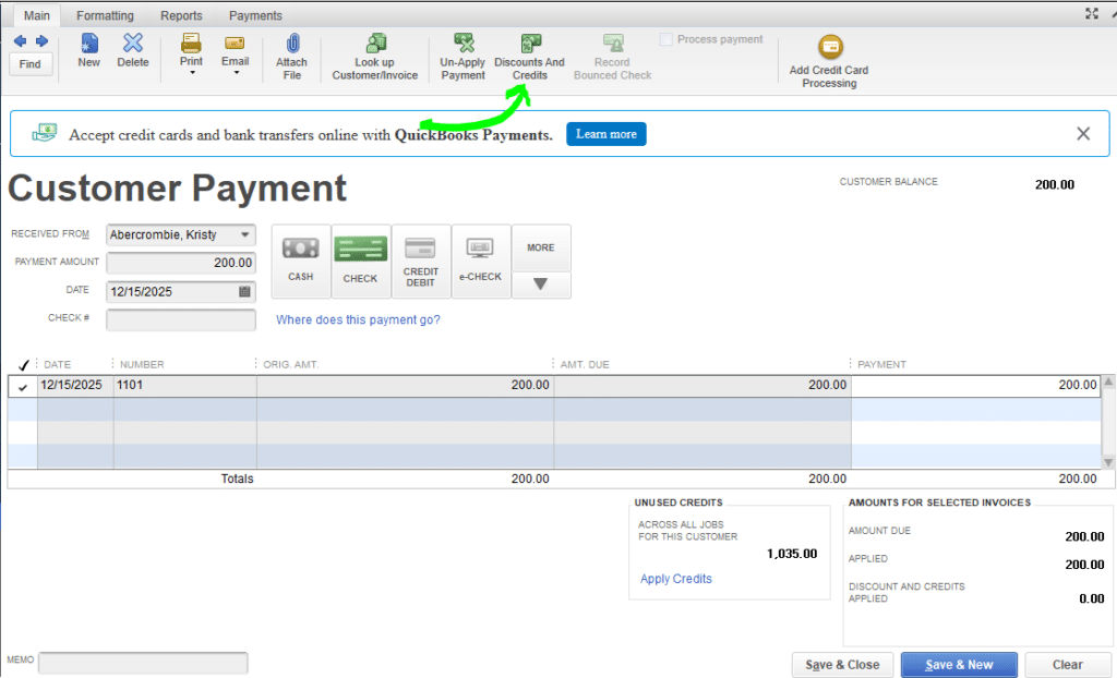 Discounts and credits - Image 1