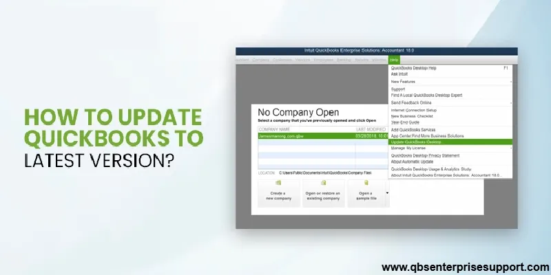 Update QuickBooks Desktop Older Versions to Latest Release Version - Featured Image