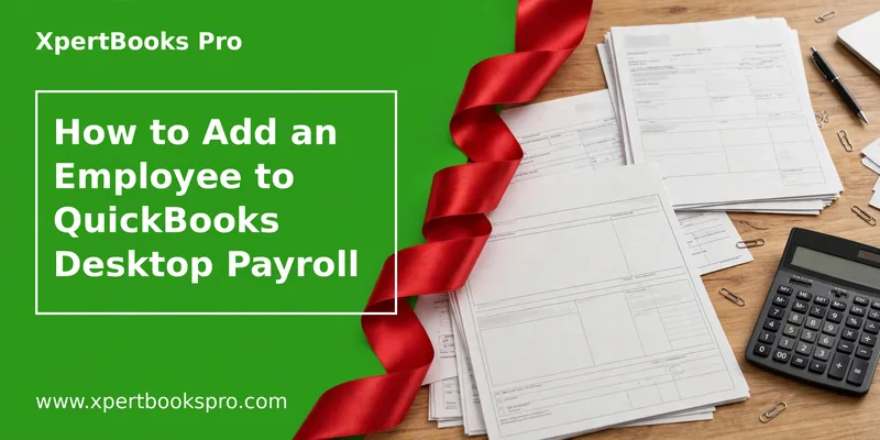 Featured image: How to Add an Employee to QuickBooks Desktop Payroll