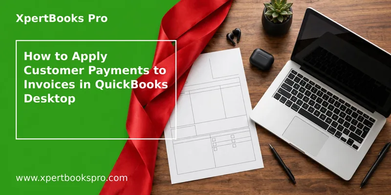 Featured image: How to Apply Customer Payments to Invoices in QuickBooks Desktop