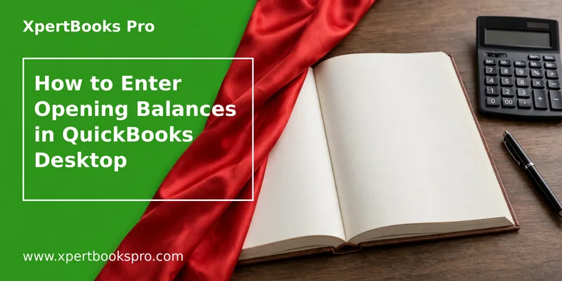 Featured image: How to Enter Opening Balances in QuickBooks Desktop