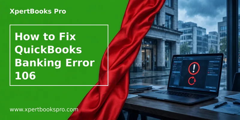 Featured image: How to Fix QuickBooks Banking Error 106